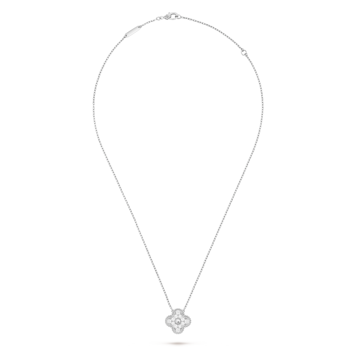 Van Cleef & Arpels Vintage Alhambra medium-sized clover necklace