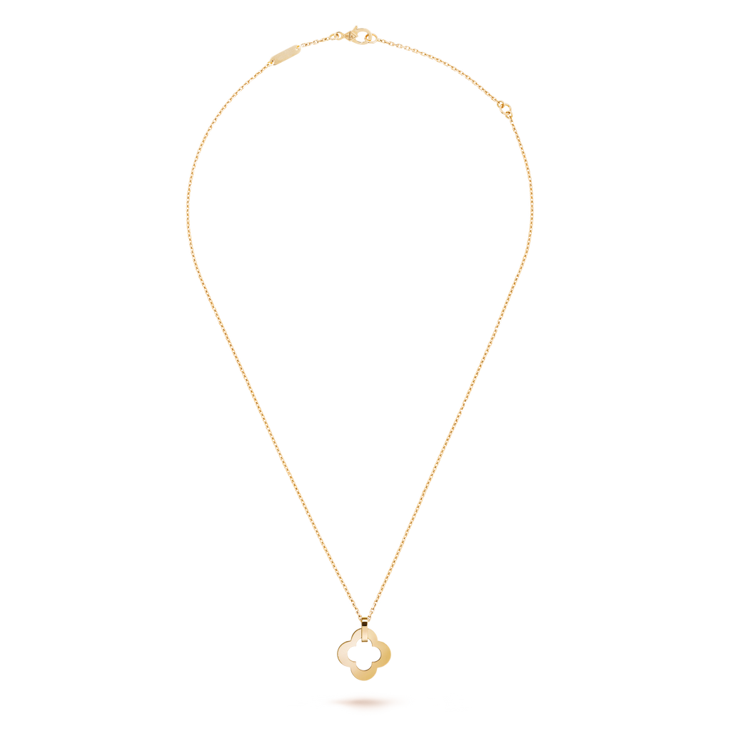 Van Cleef & Arpels Magic Alhambra openwork single-motif long necklace