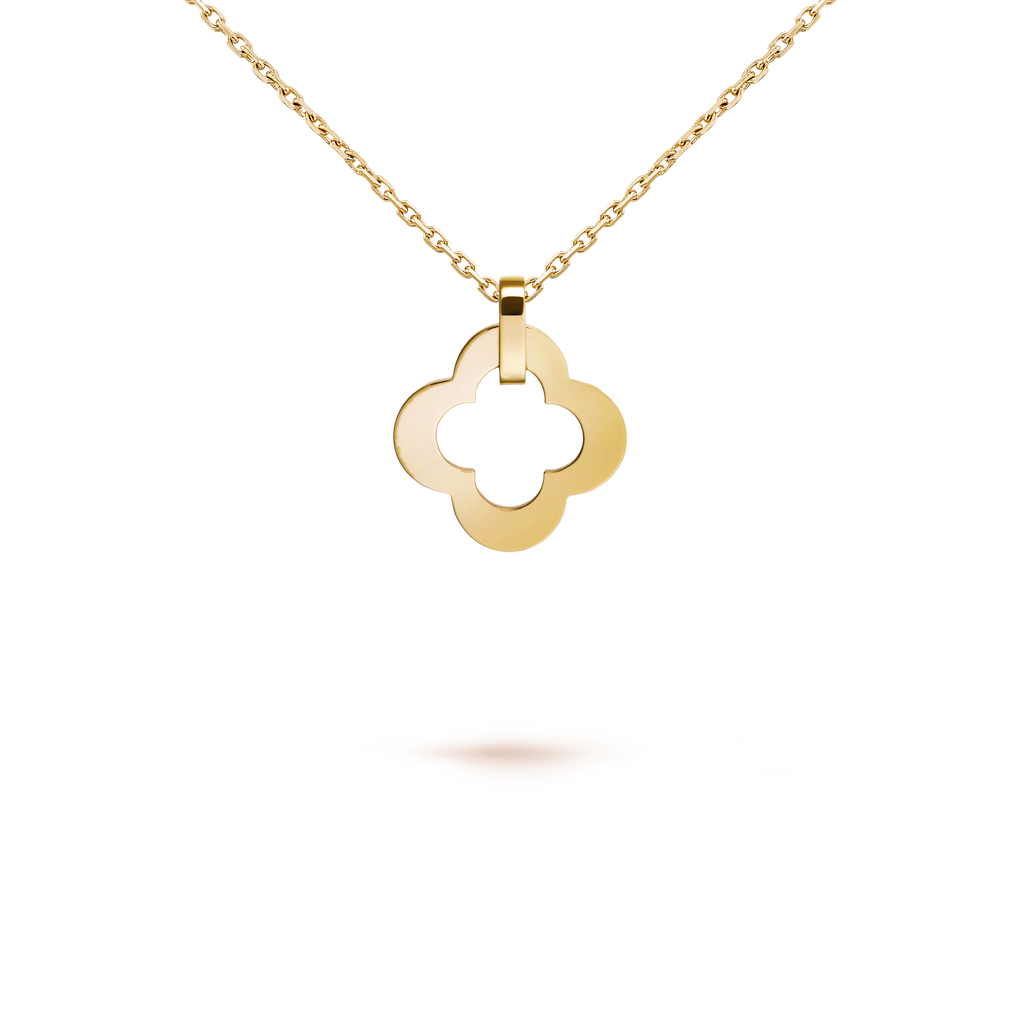 Van Cleef & Arpels Magic Alhambra openwork single-motif long necklace