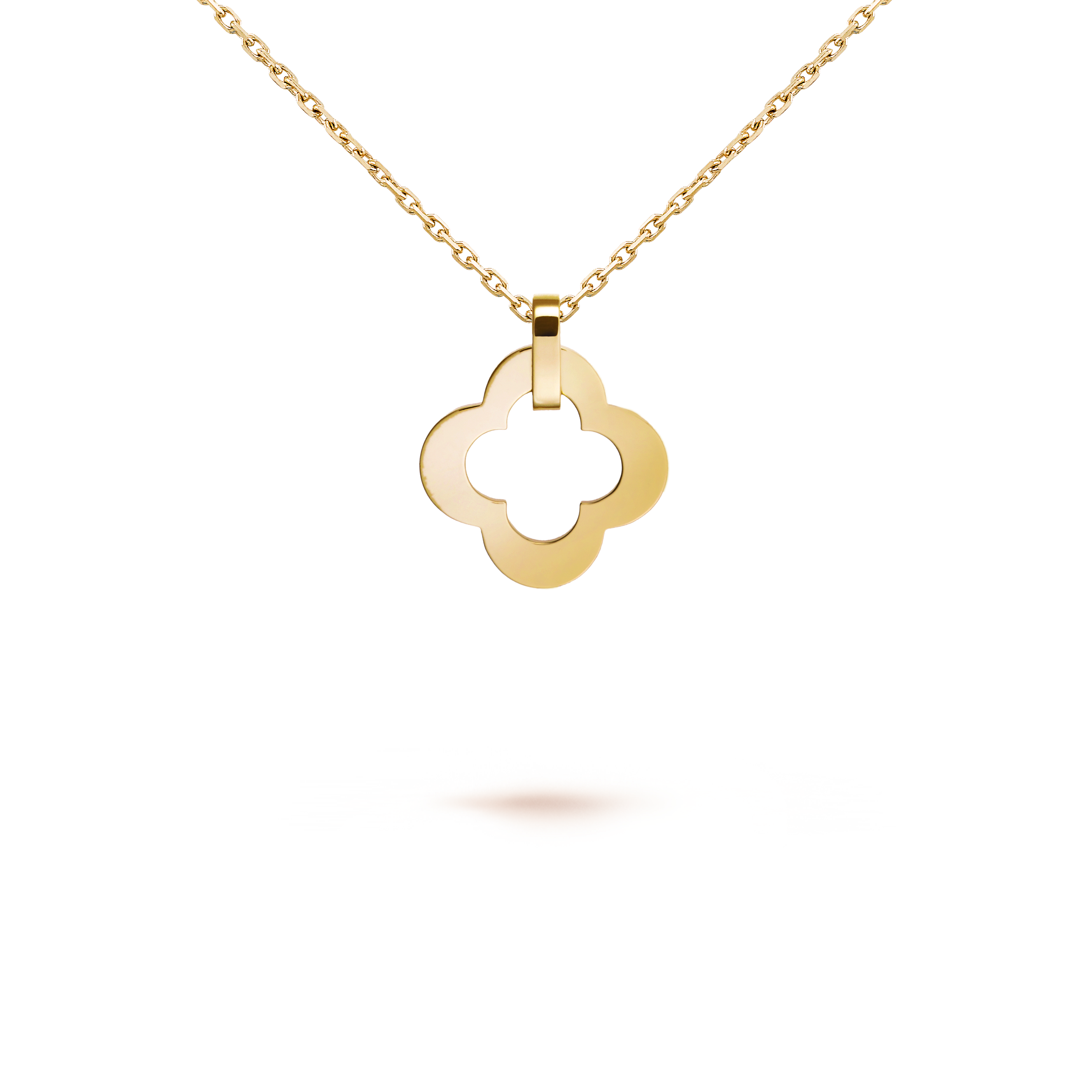 Van Cleef & Arpels Magic Alhambra openwork single-motif long necklace