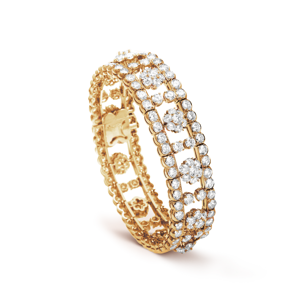 Van Cleef & Arpels — Snowflake High Jewelry Bracelet