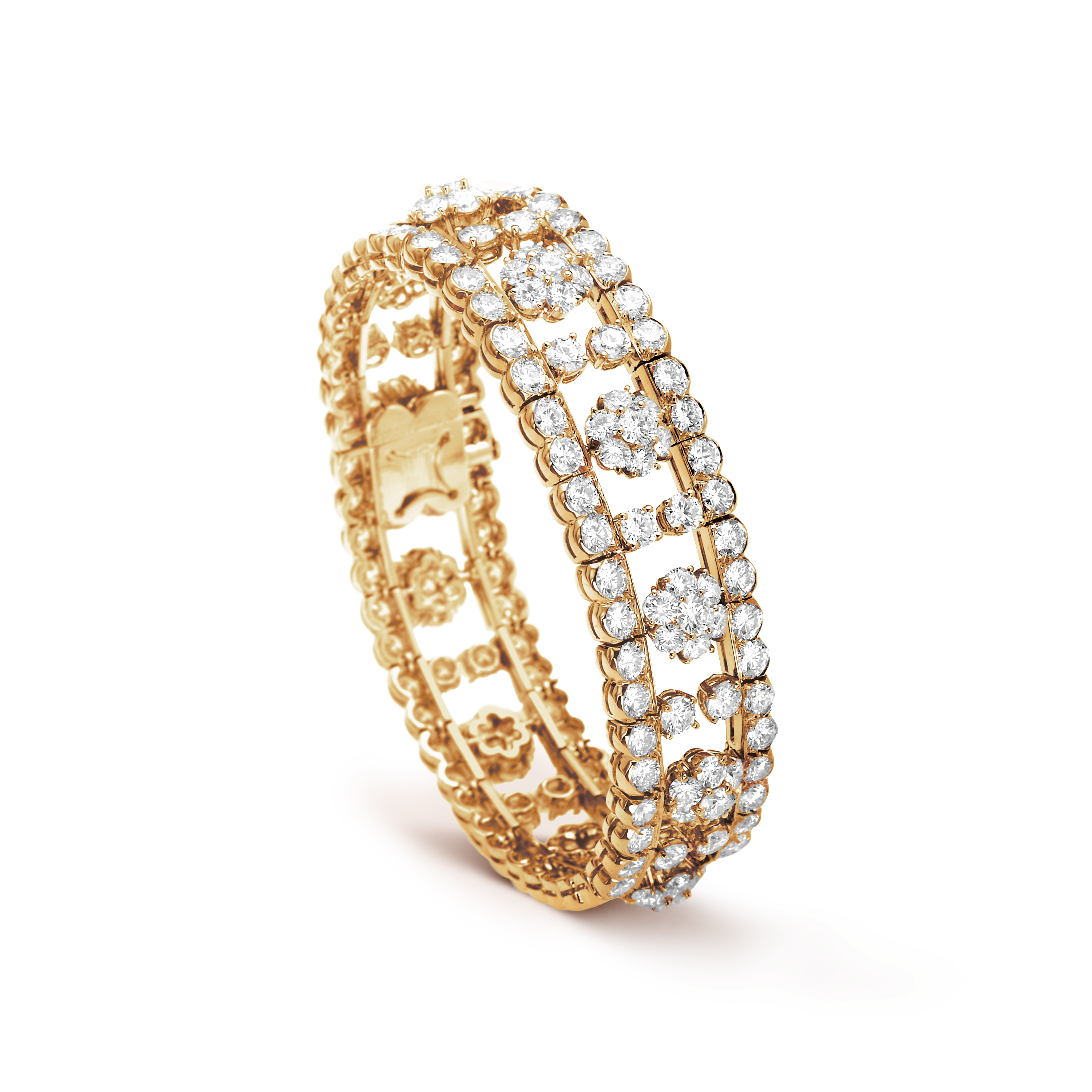 Van Cleef & Arpels — Snowflake High Jewelry Bracelet