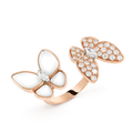 Van Cleef & Arpels Two Butterfly Between-the-Finger Ring