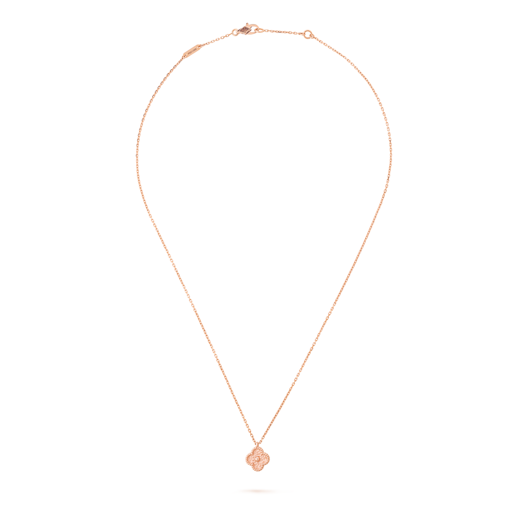 Van Cleef & Arpels Vintage Alhambra pendant, rose gold