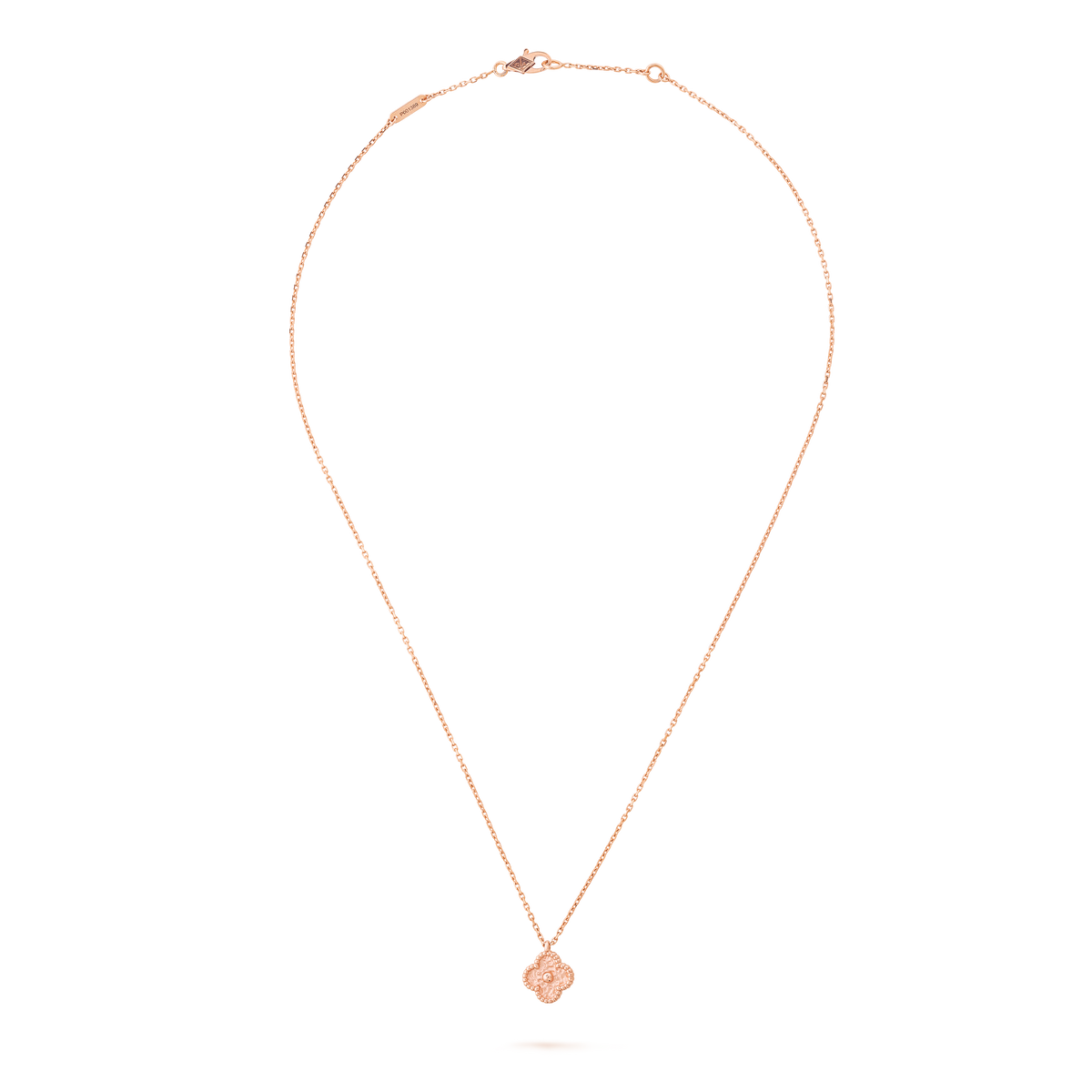 Van Cleef & Arpels Vintage Alhambra pendant, rose gold