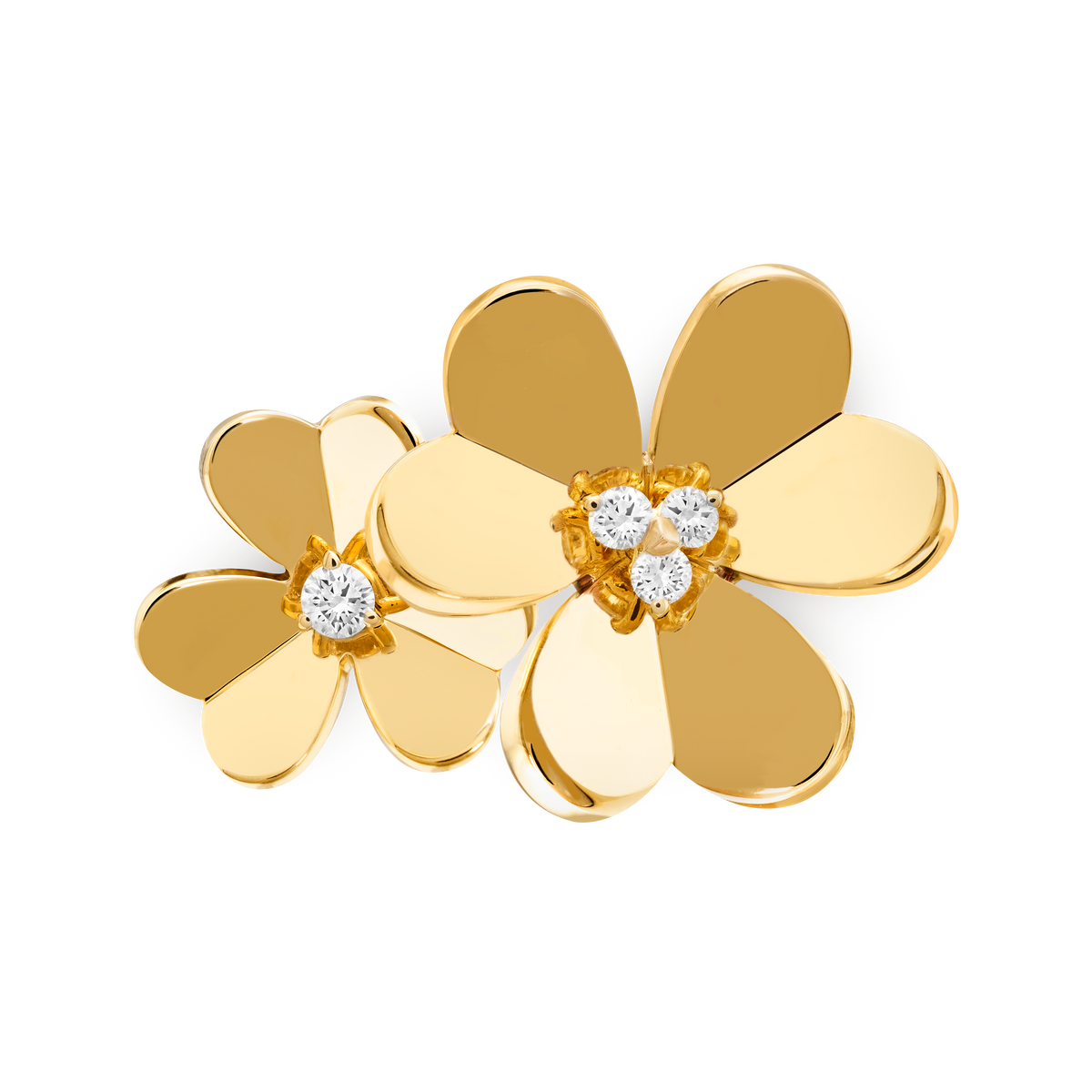 Van Cleef & Arpels Frivole two-flower ring