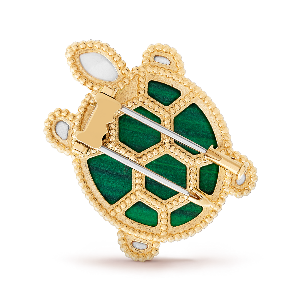 Van Cleef & Arpels Lucky Animals collection turtle brooch