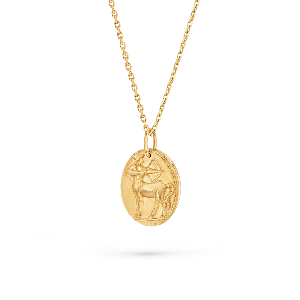 Van Cleef & Arpels Zodiaque (Poetic Astronomy) collection Sagittarii (Sagittarius) pendant necklace