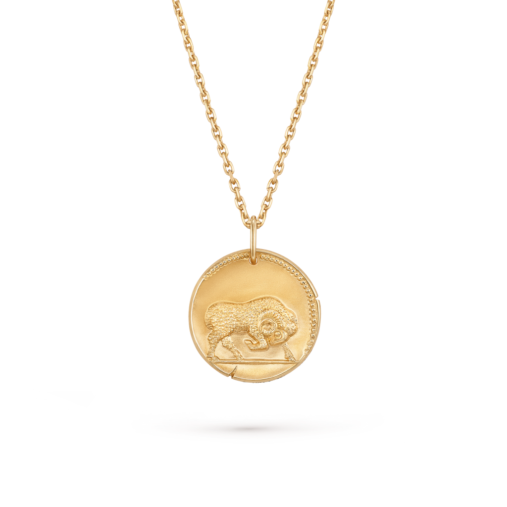 Van Cleef & Arpels Zodiaque Collection Aries Yellow Gold Pendant