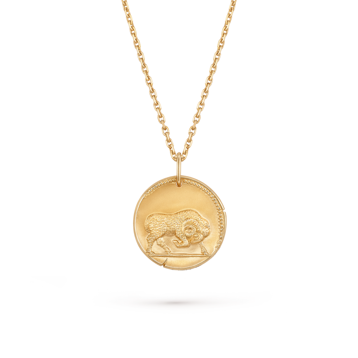 Van Cleef & Arpels Zodiaque Collection Aries Yellow Gold Pendant