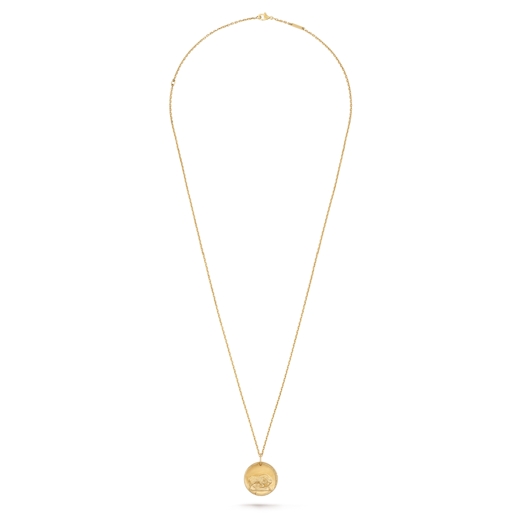 Van Cleef & Arpels Zodiaque Collection Aries Yellow Gold Pendant