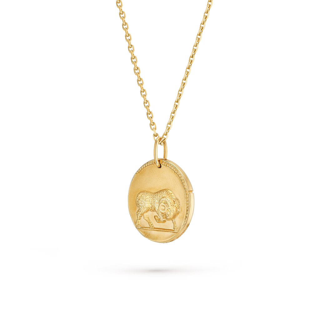 Van Cleef & Arpels Zodiaque Collection Aries Yellow Gold Pendant