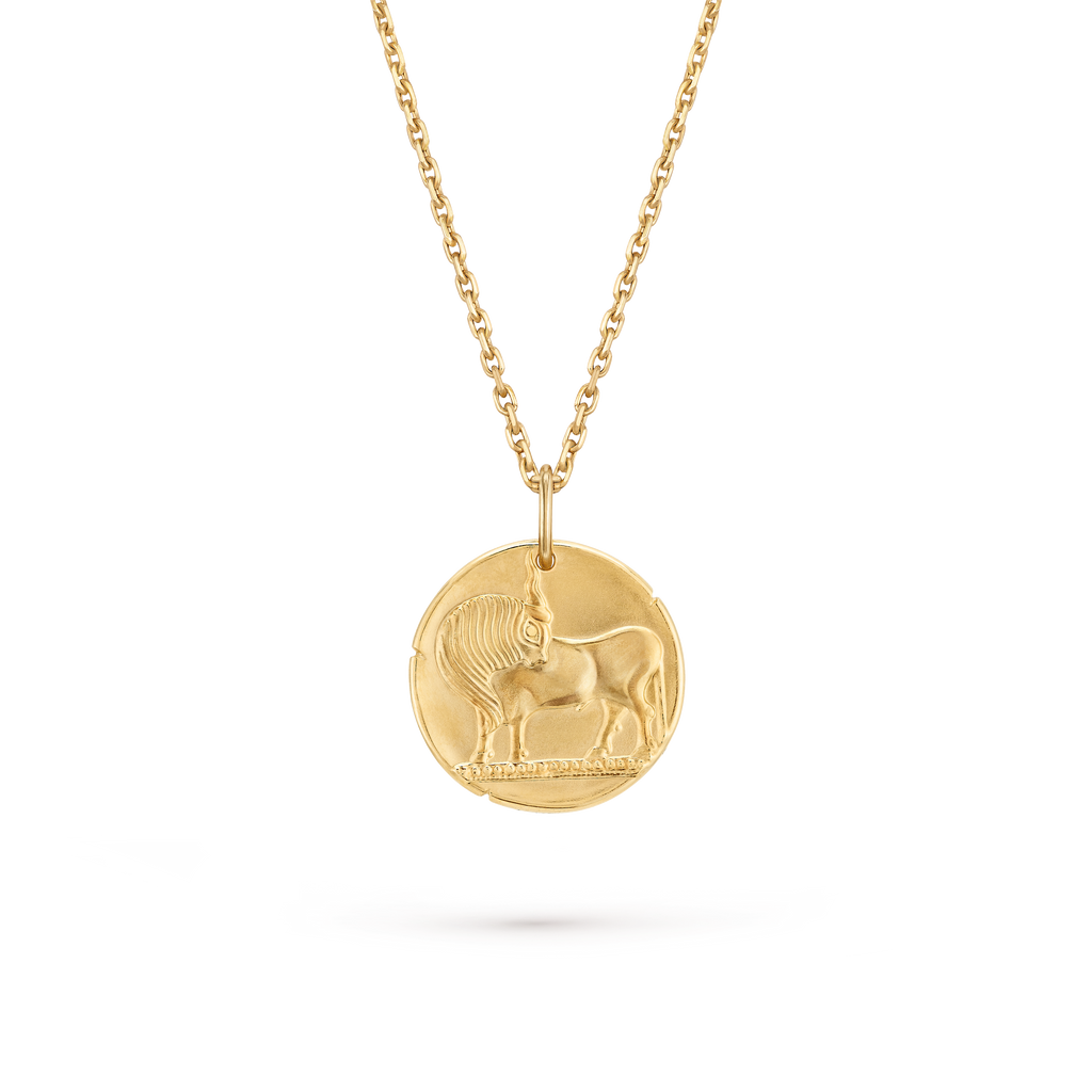 Van Cleef & Arpels Zodiaque Collection Taurus Yellow Gold Pendant