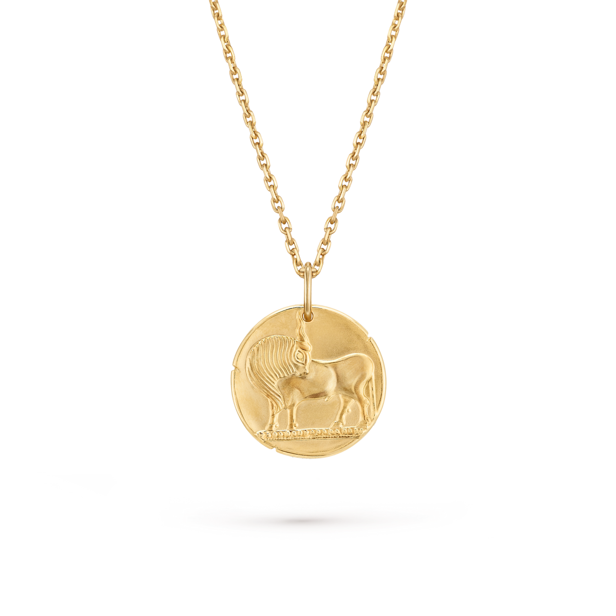 Van Cleef & Arpels Zodiaque Collection Taurus Yellow Gold Pendant