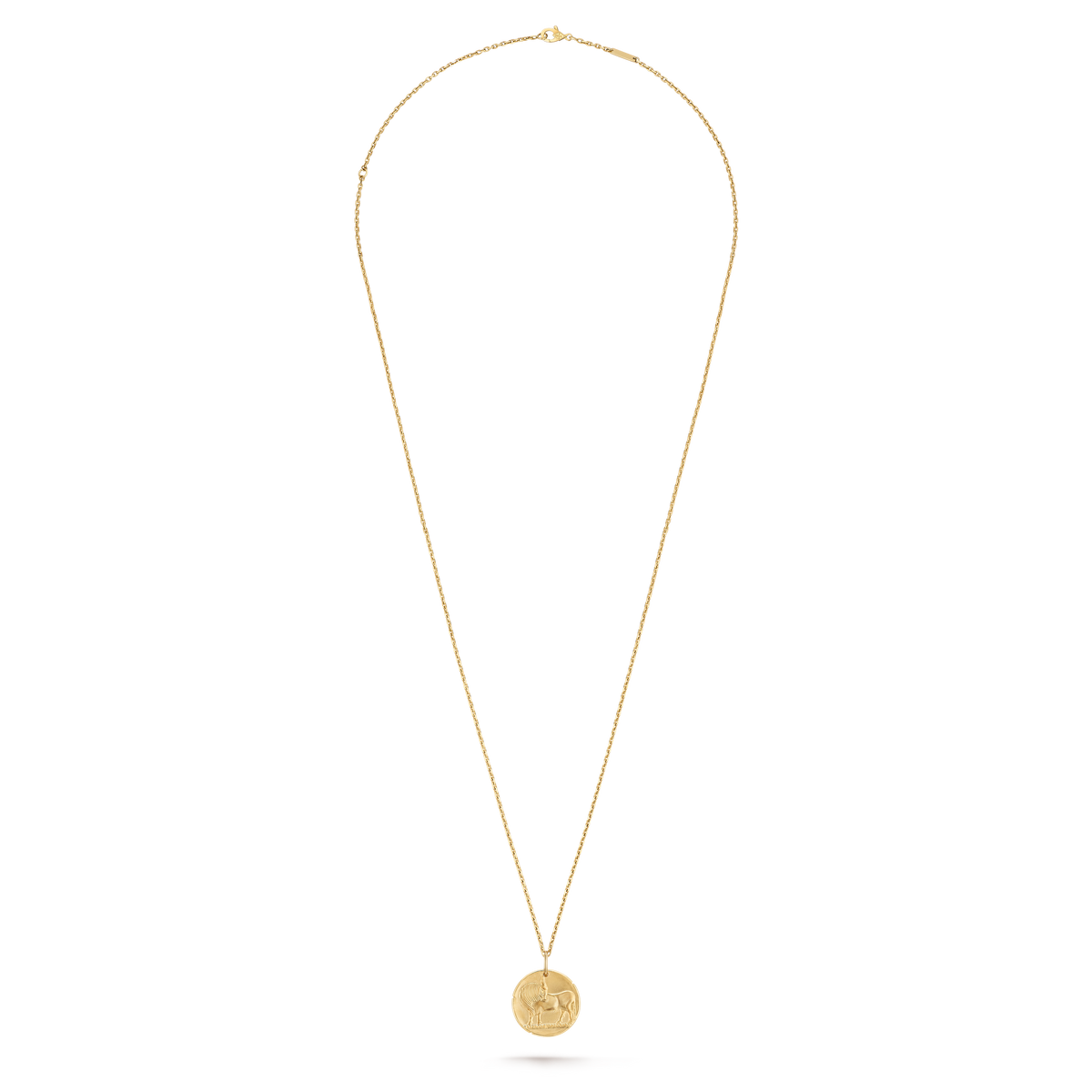 Van Cleef & Arpels Zodiaque Collection Taurus Yellow Gold Pendant