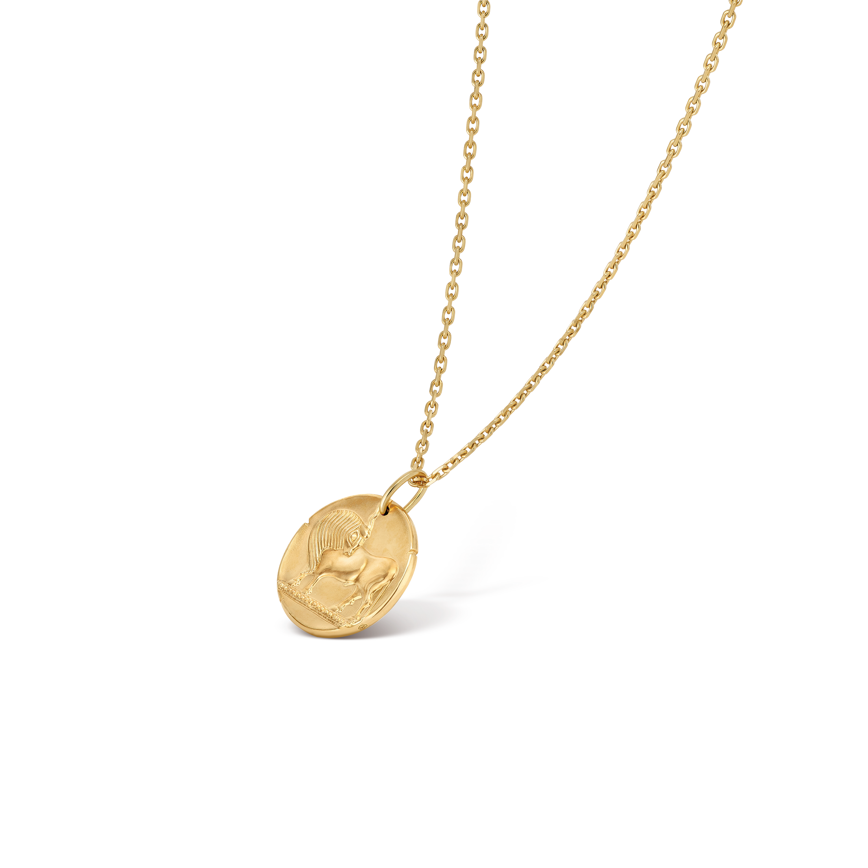 Van Cleef & Arpels Zodiaque Collection Taurus Yellow Gold Pendant