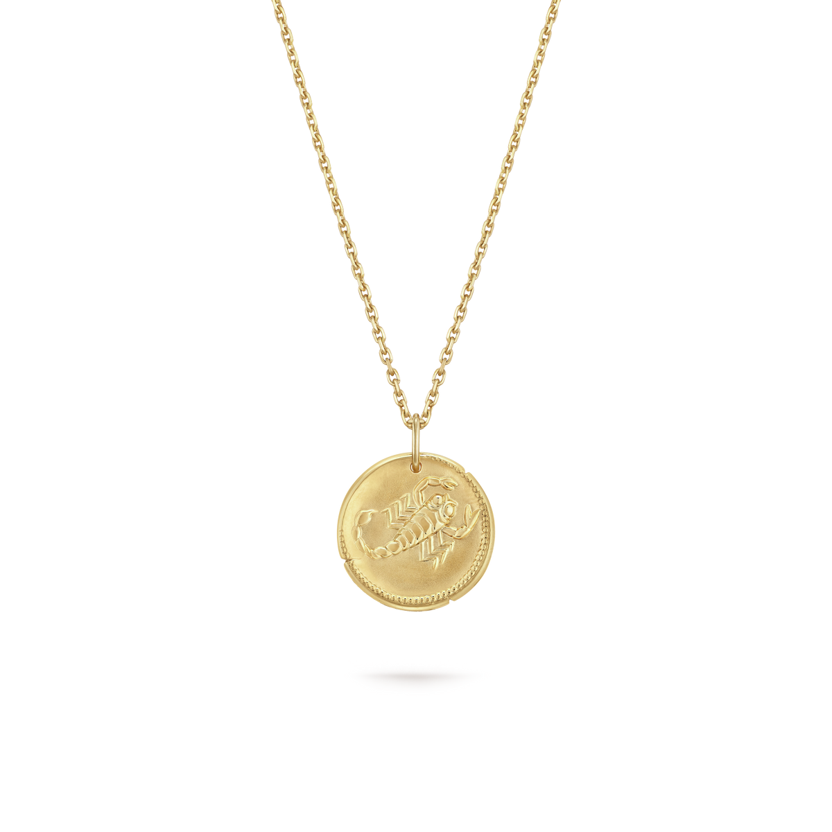 Van Cleef & Arpels Zodiaque Collection Scorpio Yellow Gold Pendant
