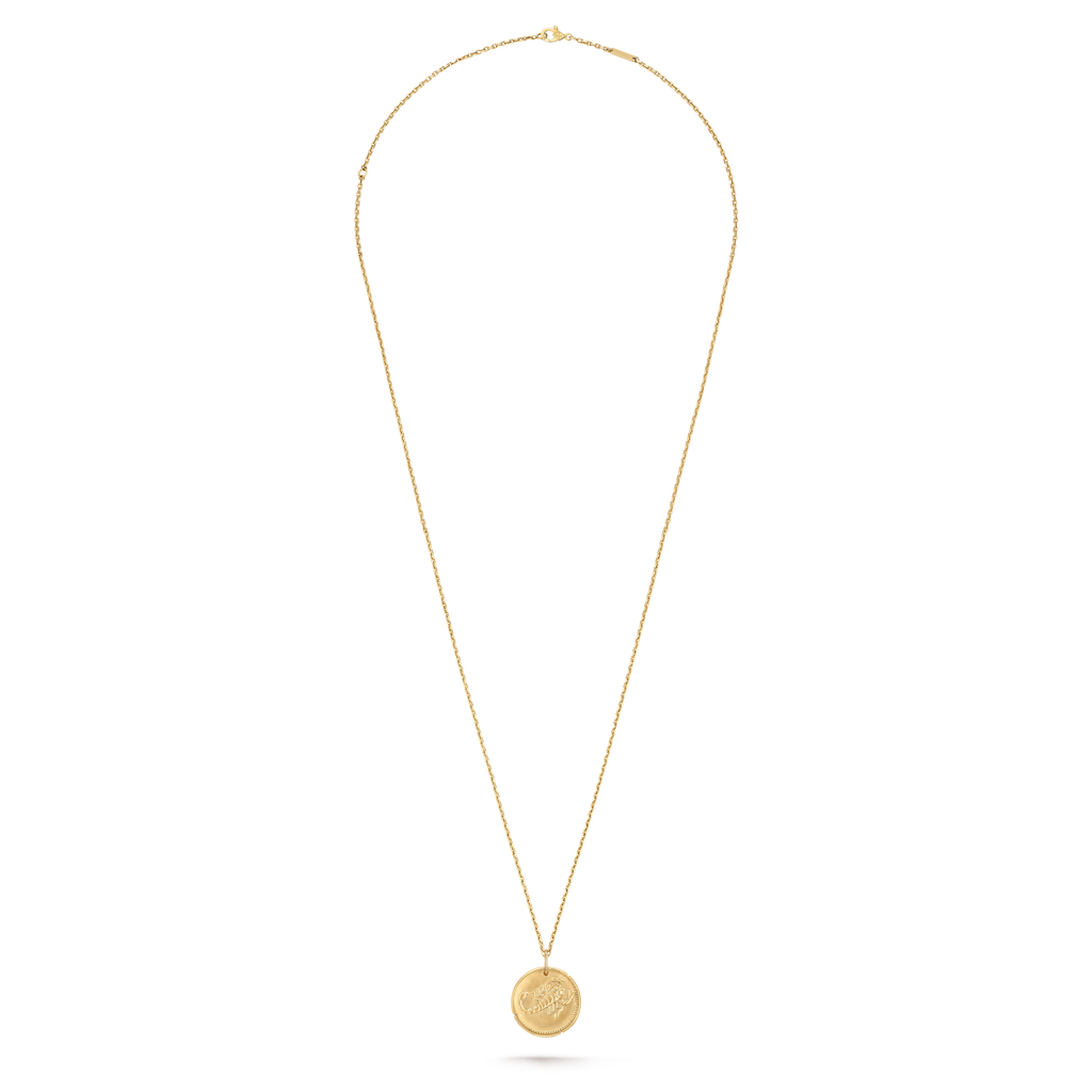 Van Cleef & Arpels Zodiaque Collection Scorpio Yellow Gold Pendant