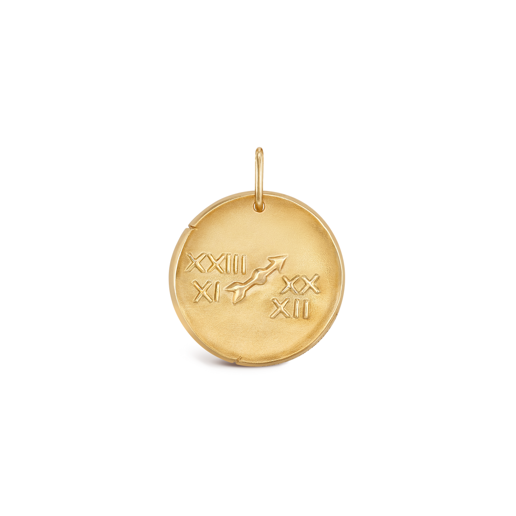 Van Cleef & Arpels Zodiaque (Poetic Astronomy) collection Sagittarii (Sagittarius) pendant necklace