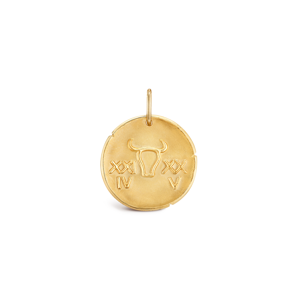 Van Cleef & Arpels Zodiaque Collection Taurus Yellow Gold Pendant