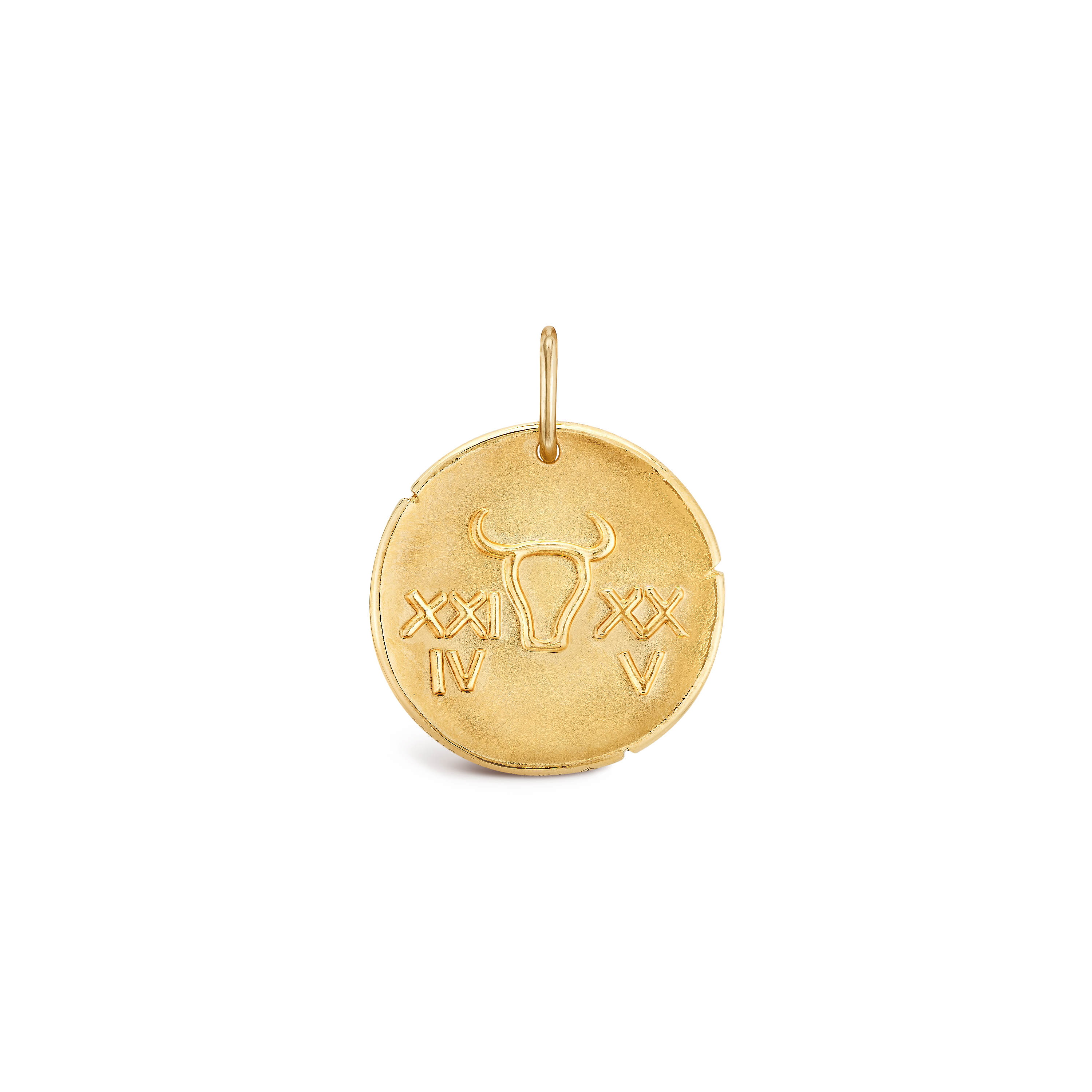 Van Cleef & Arpels Zodiaque Collection Taurus Yellow Gold Pendant