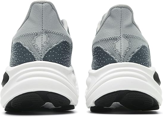 Men's Knitted Mesh Round Toe Thick Sole Non-Slip Fashionable Sports Shoes Mid-Cut Lace-Up Cushioning Comfortable Casual Running Shoes Suitable for Exercise, Gym, Walking