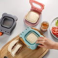 1pc New Square Sandwich Cutter Pocket Bread Making Tool, Stainless Steel Pocket Sandwich Cutter, Perfect for Breakfast Sandwich Makers, Lunch Boxes, and Bento Boxes, Square Sandwich Mold Bread Cutter