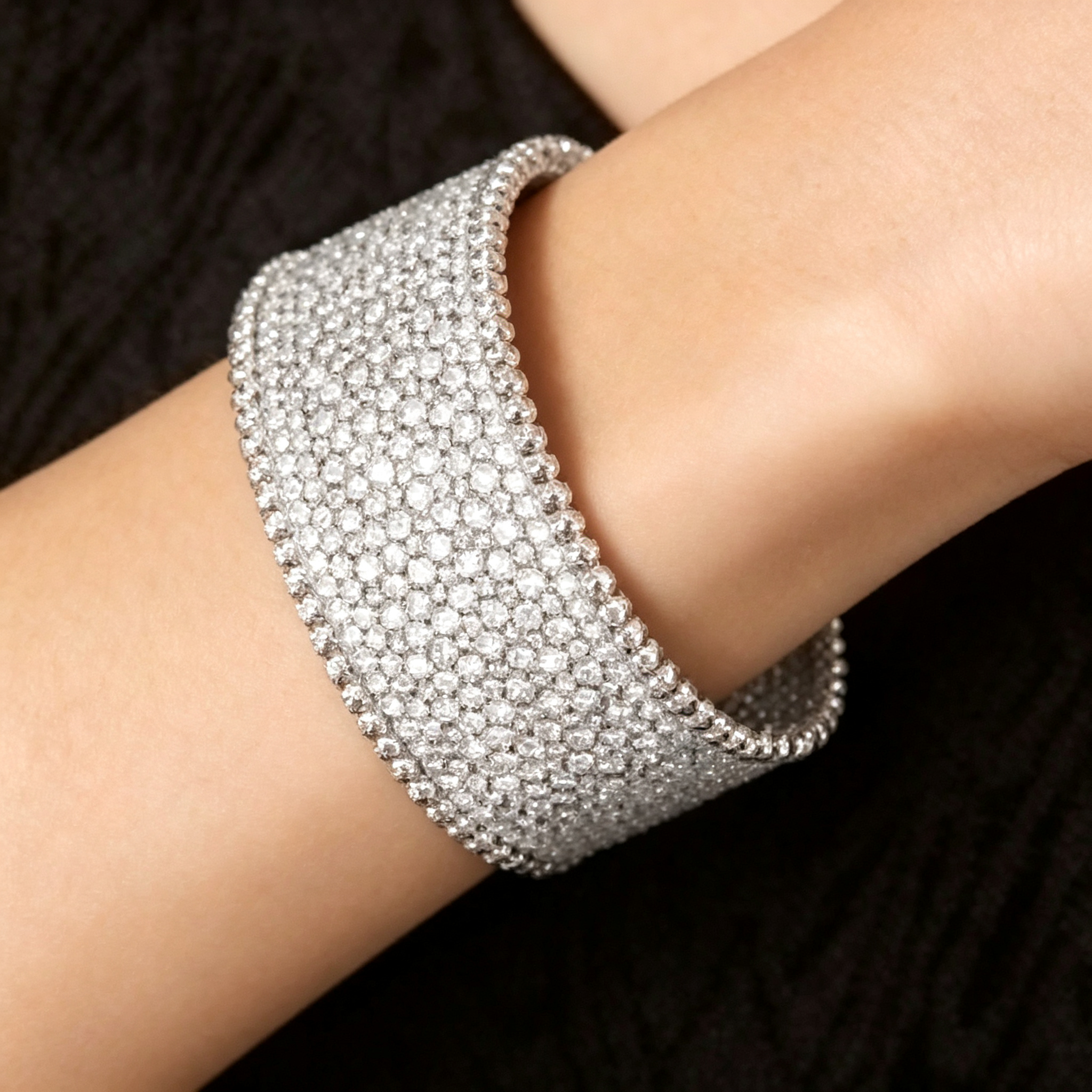 Van Cleef & Arpels Perlée wide bracelet