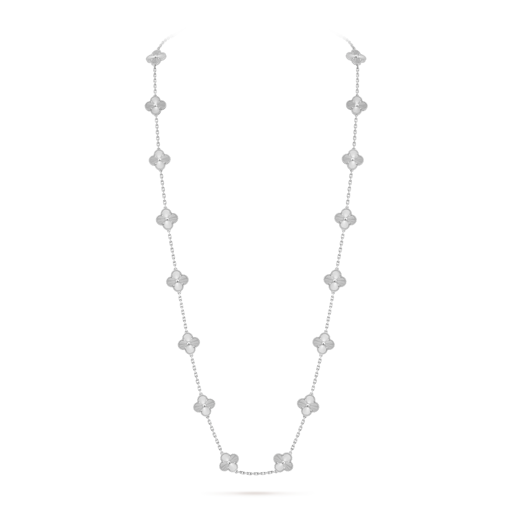 Van Cleef & Arpels Vintage Alhambra 20-motif long necklace (sautoir)