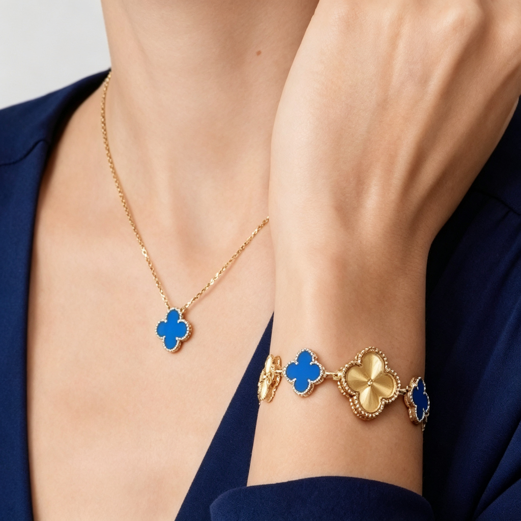 Van Cleef & Arpels Vintage Alhambra medium-sized single-motif necklace