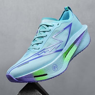 Men's Thick-Soled, Non-Slip, Cushioning, Comfortable and Fashionable Sports Shoes with Mesh Laces and Breathable Low-Top Casual Running Shoes Suitable for Fitness, Badminton, and Walking