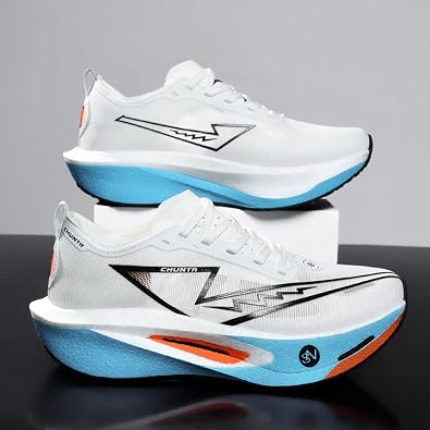 Men's Thick-Soled, Non-Slip, Cushioning, Comfortable and Fashionable Sports Shoes with Mesh Laces and Breathable Low-Top Casual Running Shoes Suitable for Fitness, Badminton, and Walking