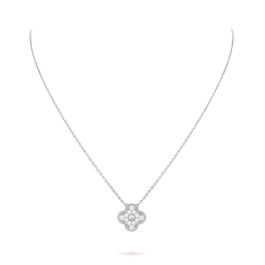 Van Cleef & Arpels Vintage Alhambra medium-sized clover necklace