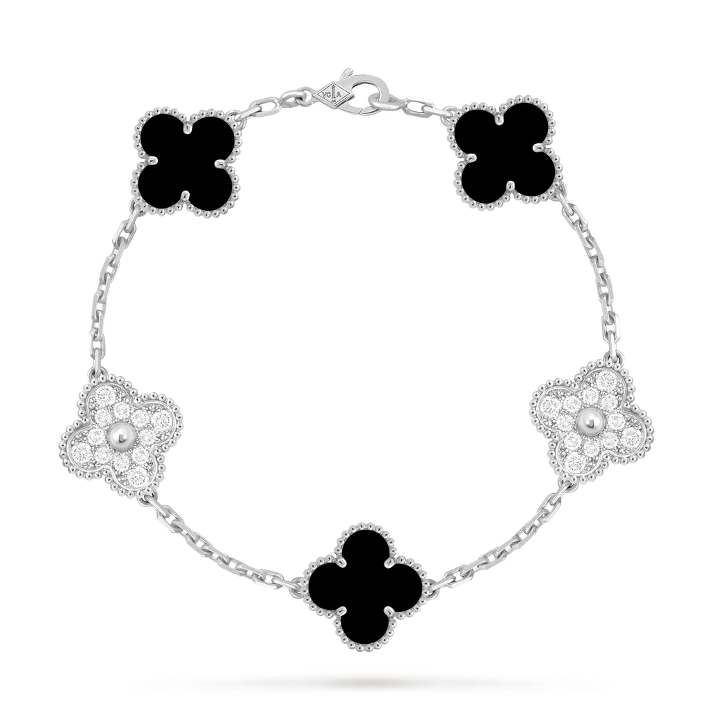 Van Cleef & Arpels Vintage Alhambra 5-motif bracelet