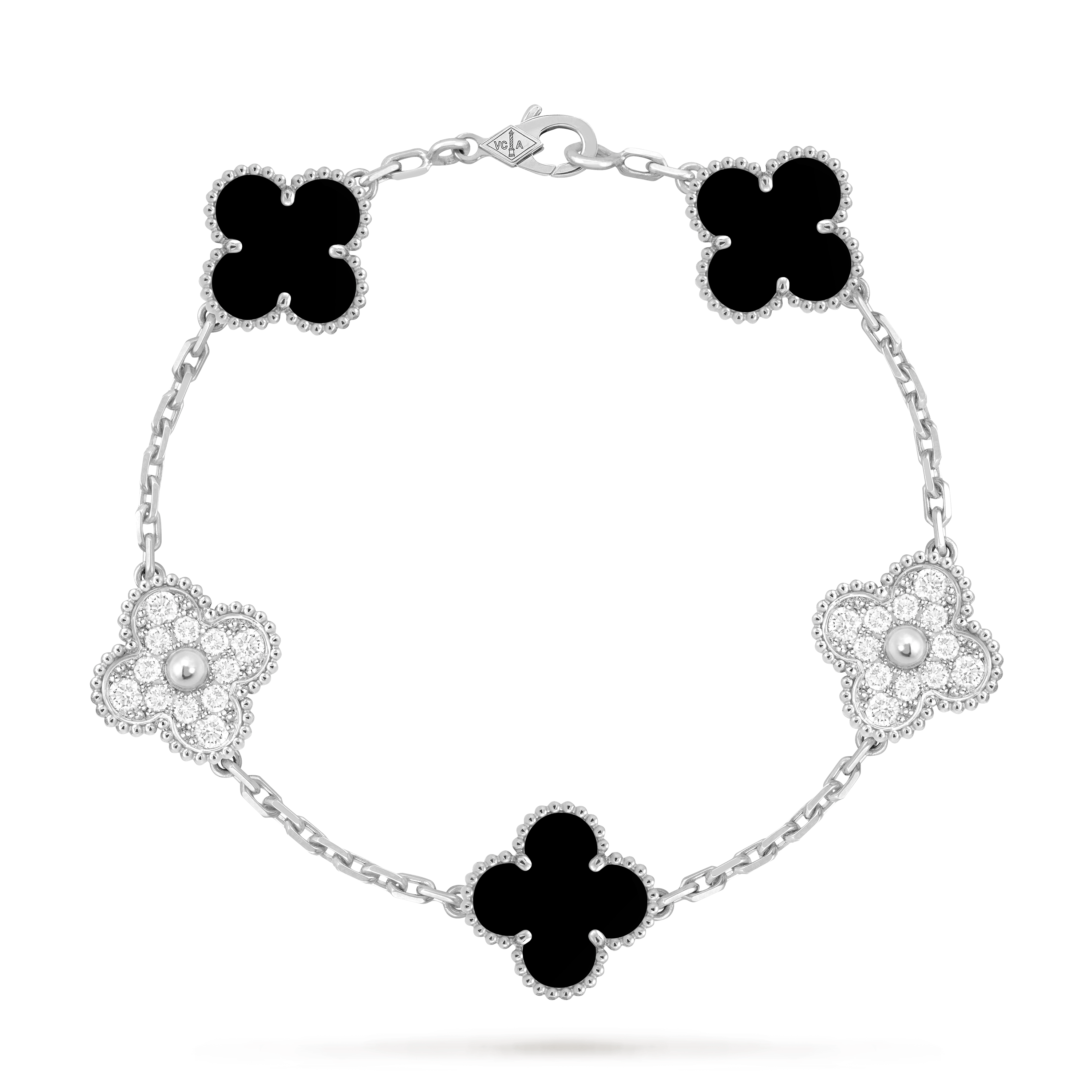 Van Cleef & Arpels Vintage Alhambra 5-motif bracelet
