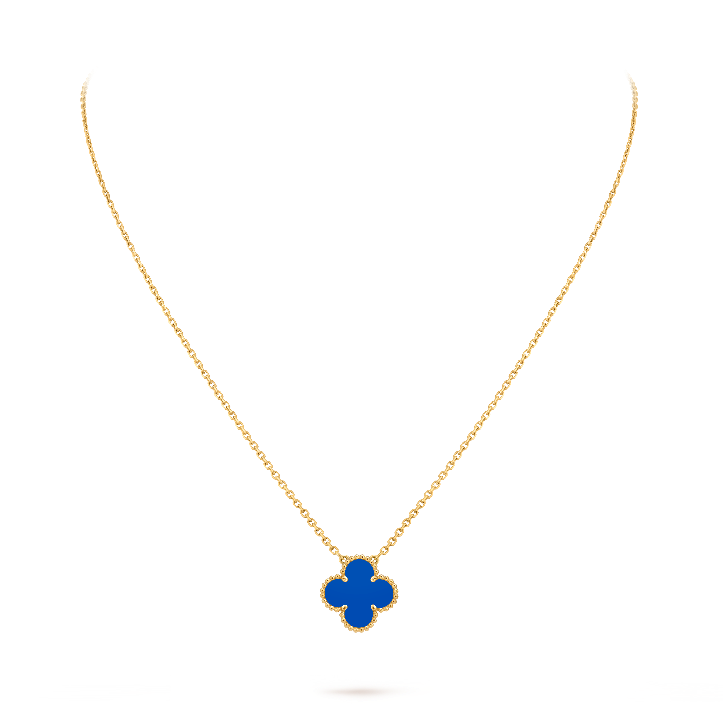 Van Cleef & Arpels Vintage Alhambra medium-sized single-motif necklace