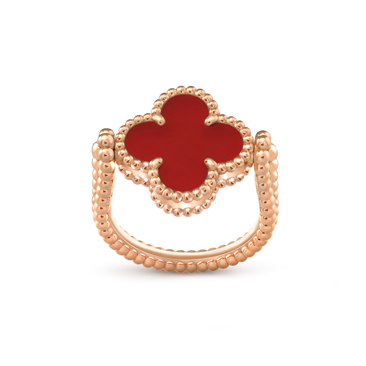 Van Cleef & Arpels Vintage Alhambra (Medium Model) Lucky Four-Leaf Clover Ring
