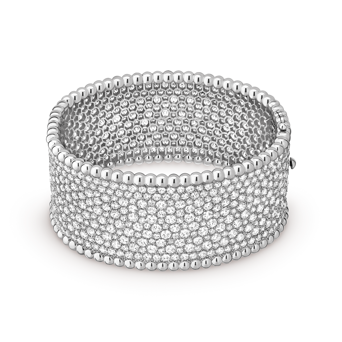 Van Cleef & Arpels Perlée wide bracelet