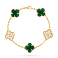Van Cleef & Arpels Vintage Alhambra 5-motif bracelet