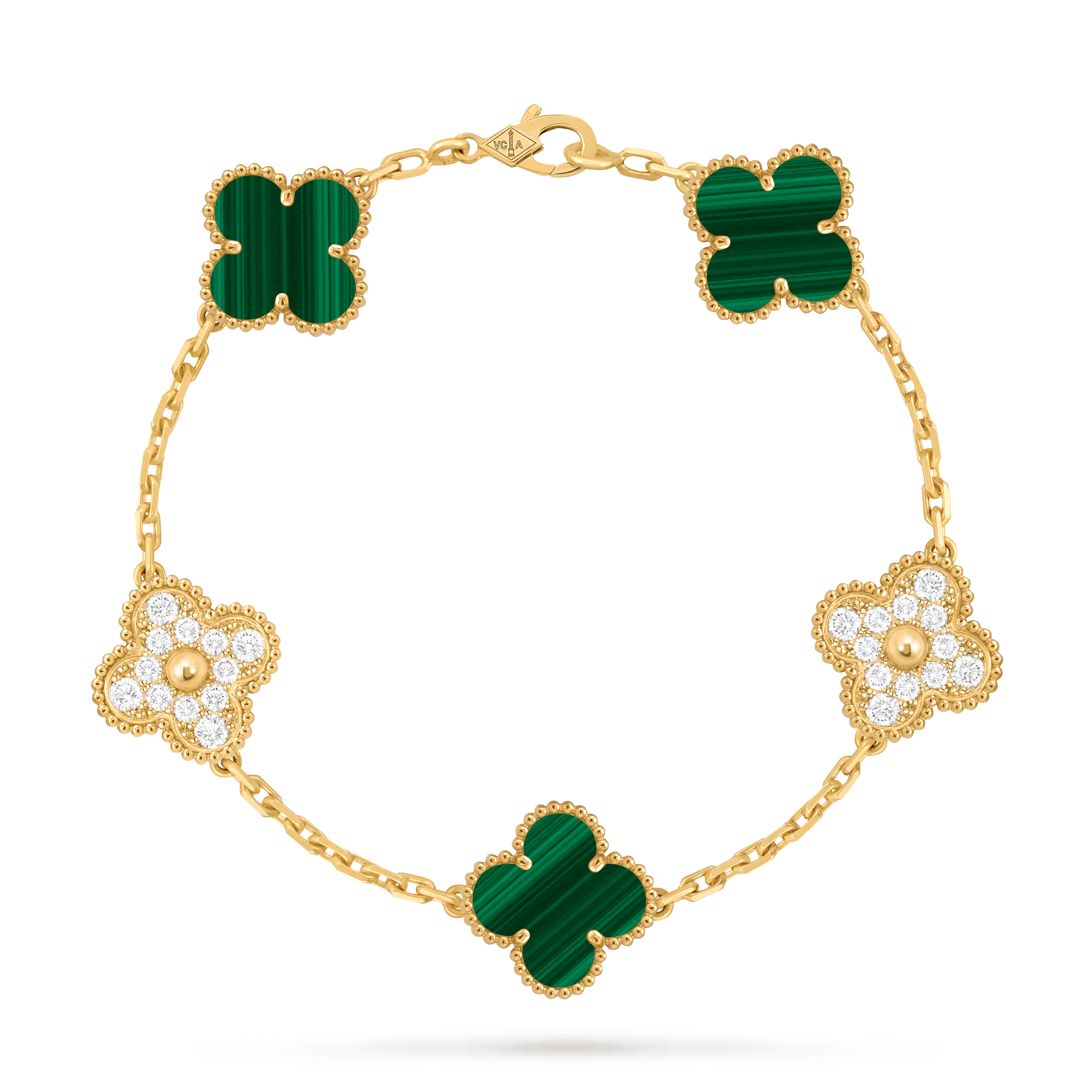 Van Cleef & Arpels Vintage Alhambra 5-motif bracelet