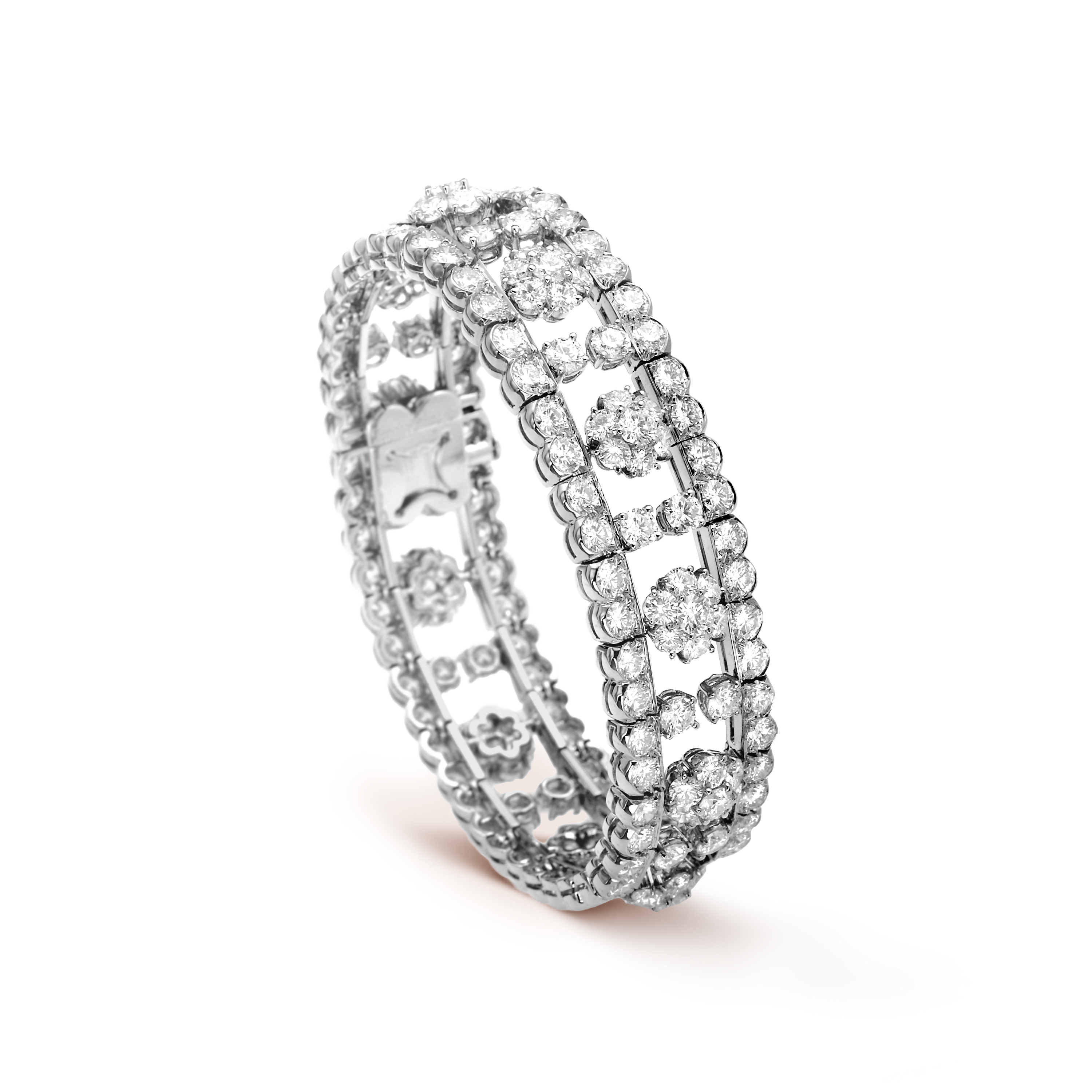 Van Cleef & Arpels — Snowflake High Jewelry Bracelet