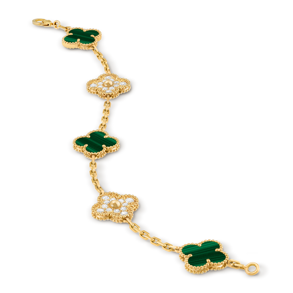 Van Cleef & Arpels Vintage Alhambra 5-motif bracelet