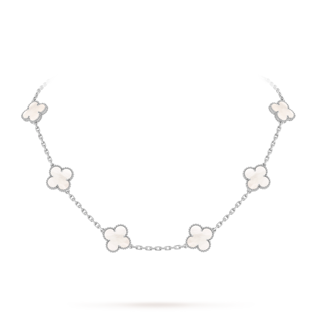 Van Cleef & Arpels Vintage Alhambra 10-motif necklace