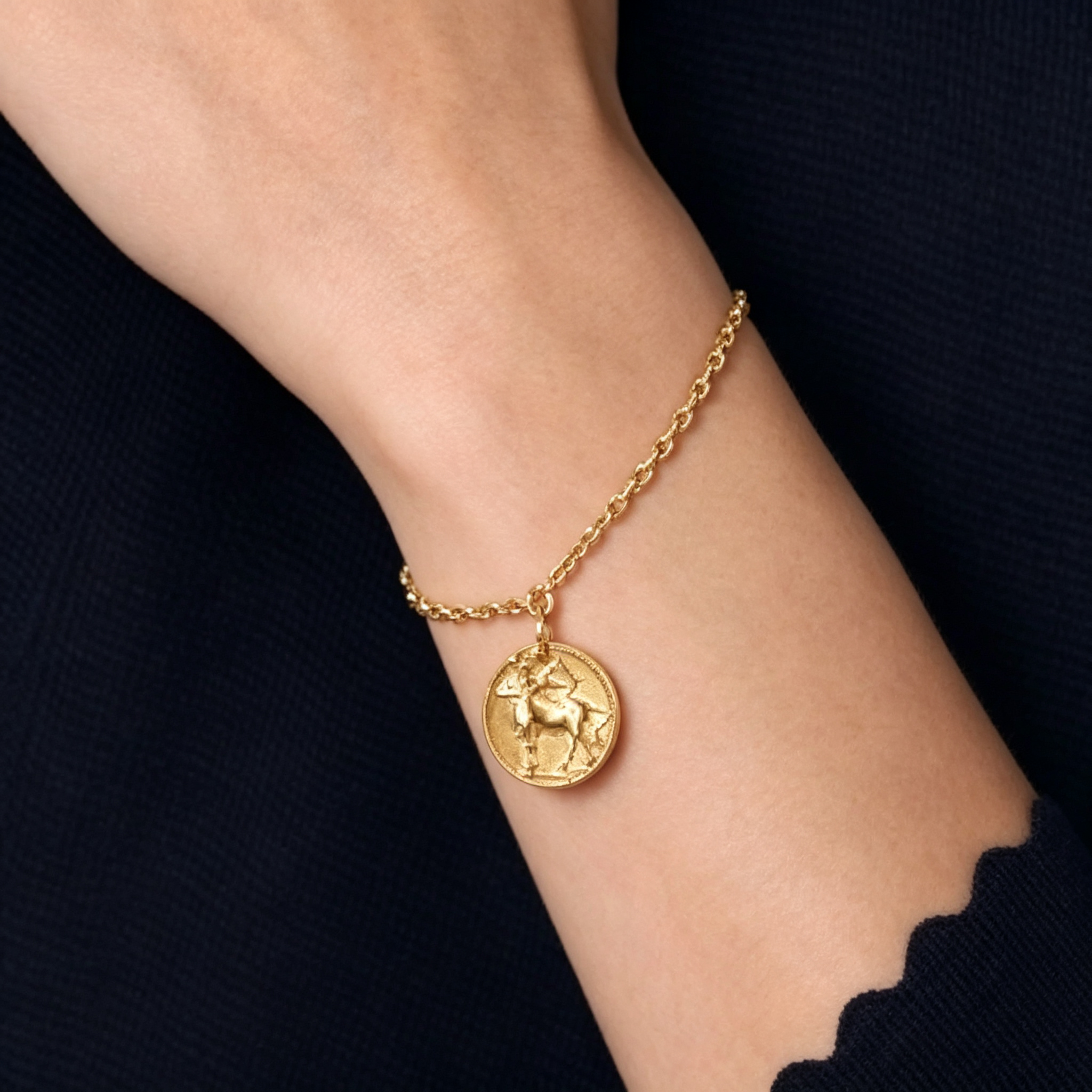Van Cleef & Arpels Zodiaque Collection Sagittarius Gold Bracelet