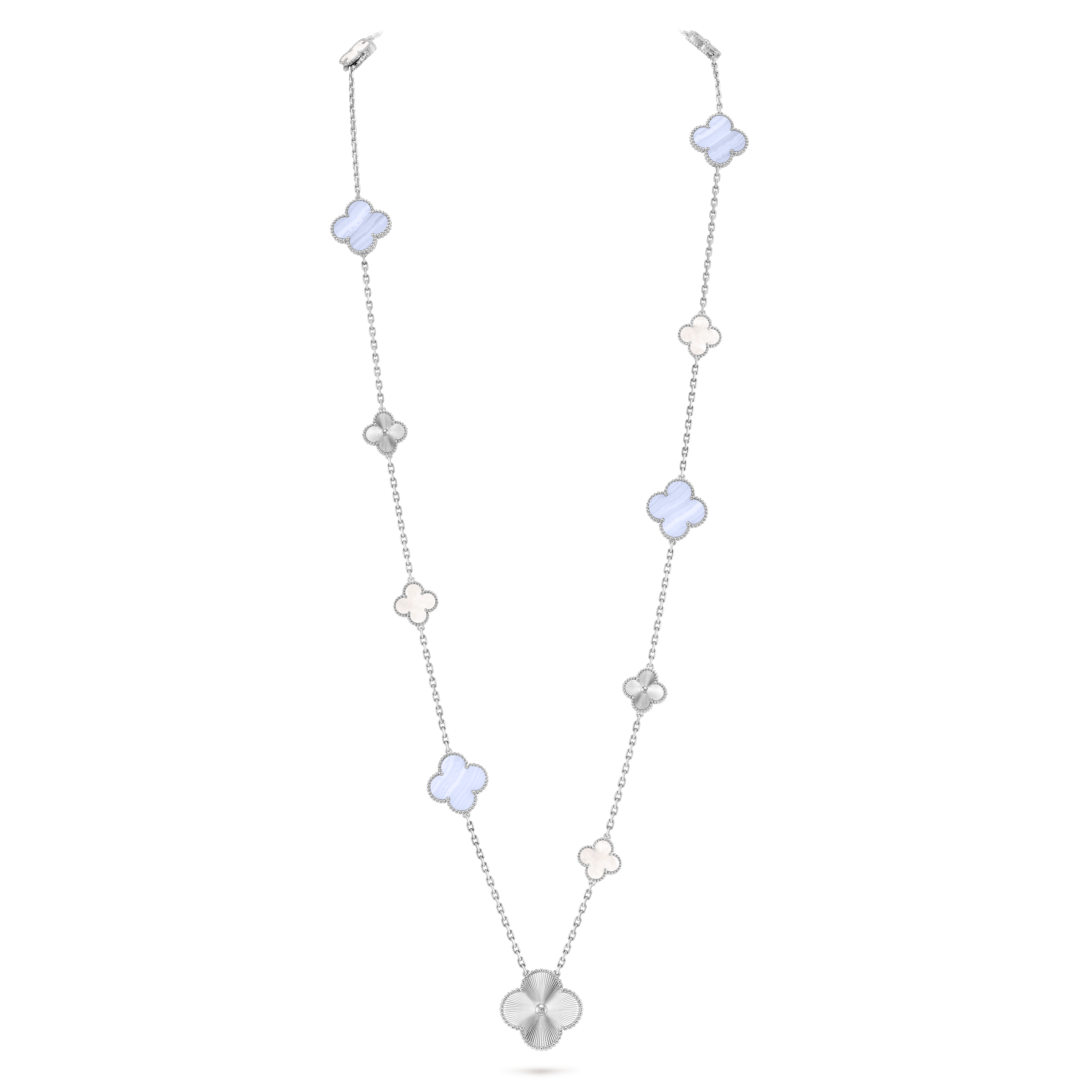 Van Cleef & Arpels Magic Alhambra transformable long necklace