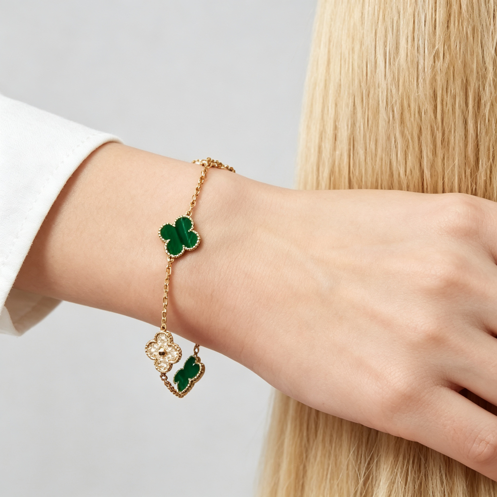 Van Cleef & Arpels Vintage Alhambra 5-motif bracelet