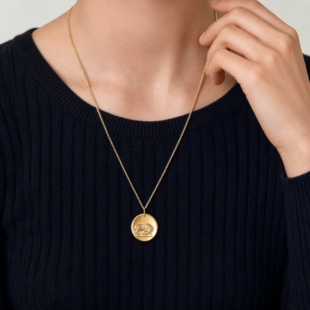 Van Cleef & Arpels Zodiaque Collection Aries Yellow Gold Pendant