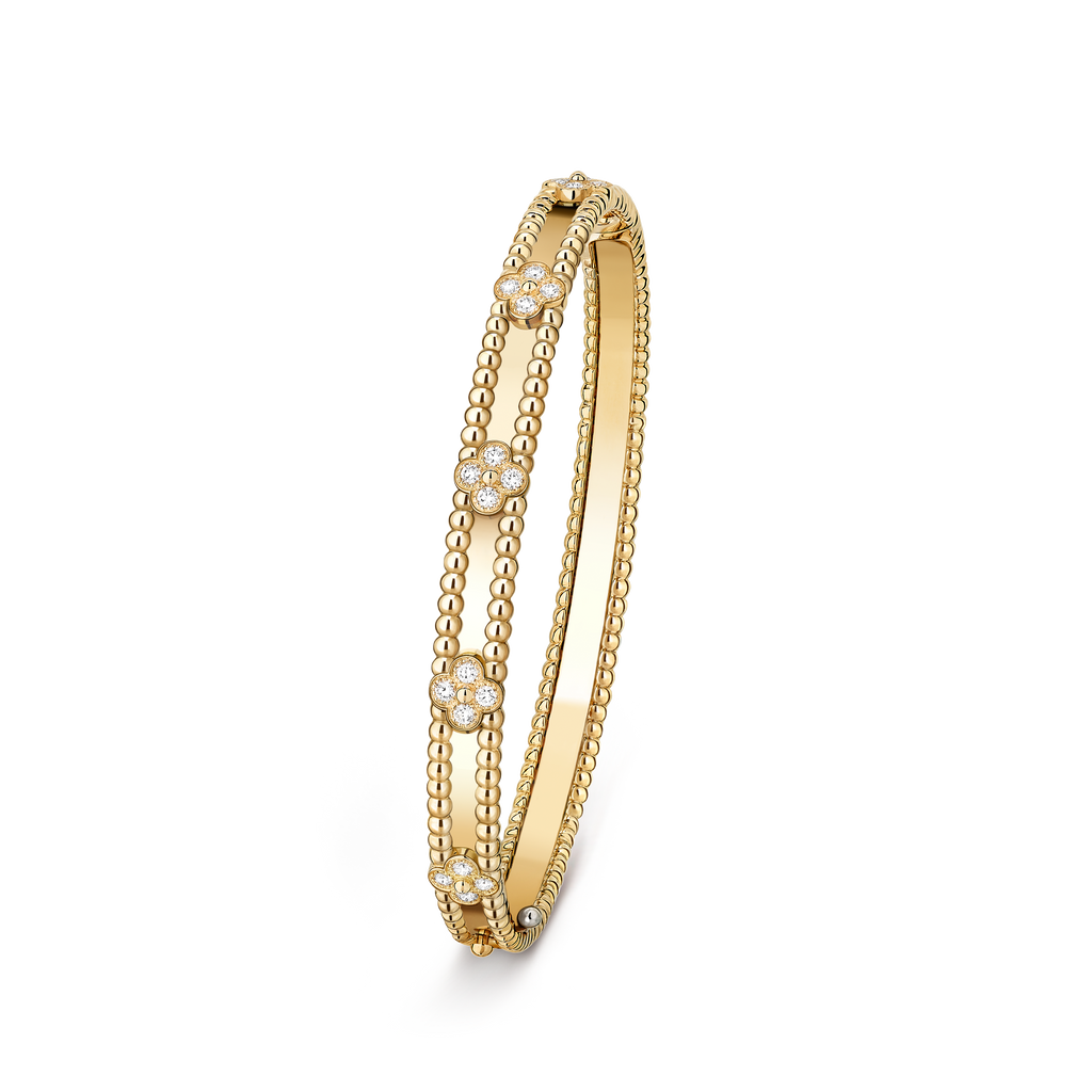 Van Cleef & Arpels Perlée Sweet Clover Bracelet