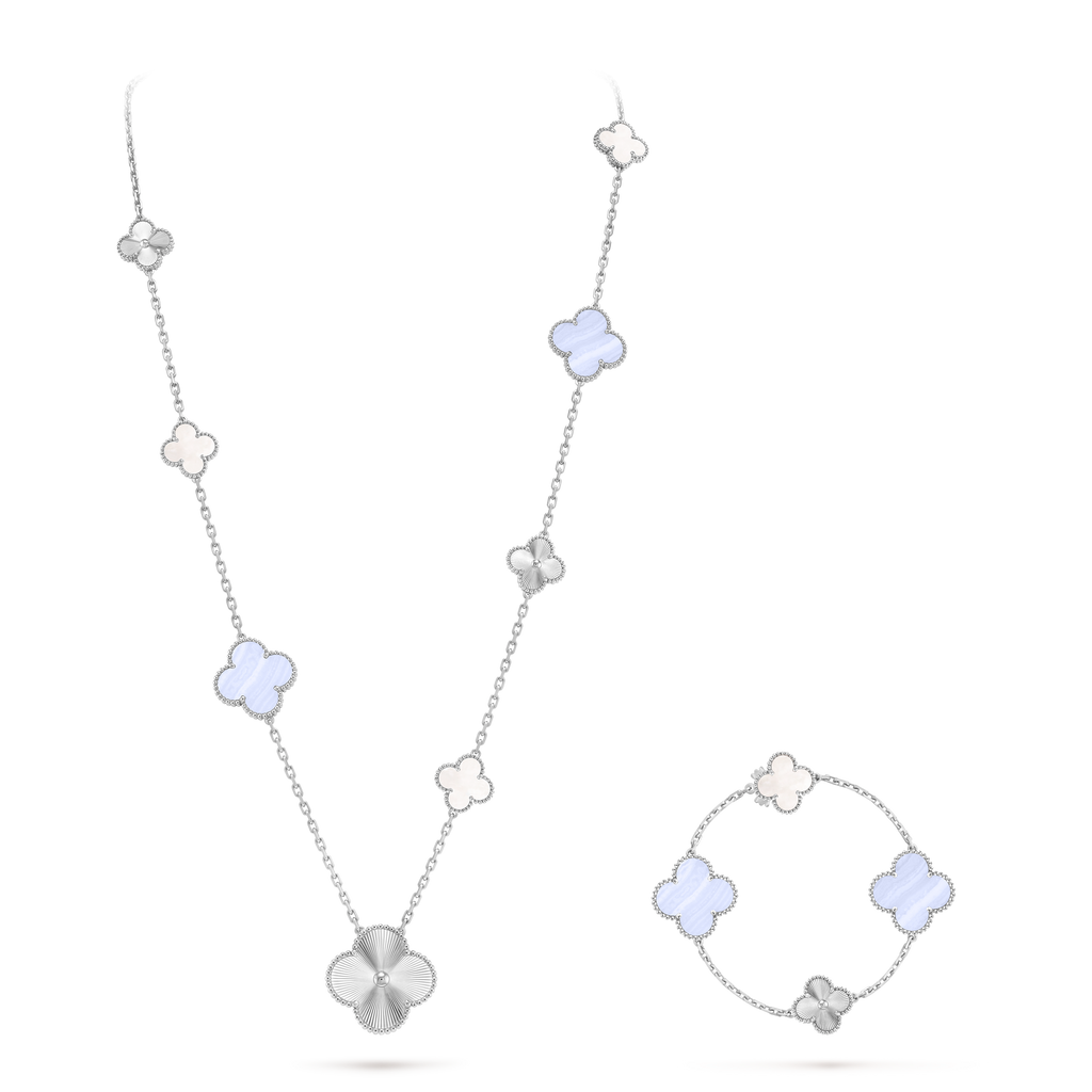 Van Cleef & Arpels Magic Alhambra transformable long necklace