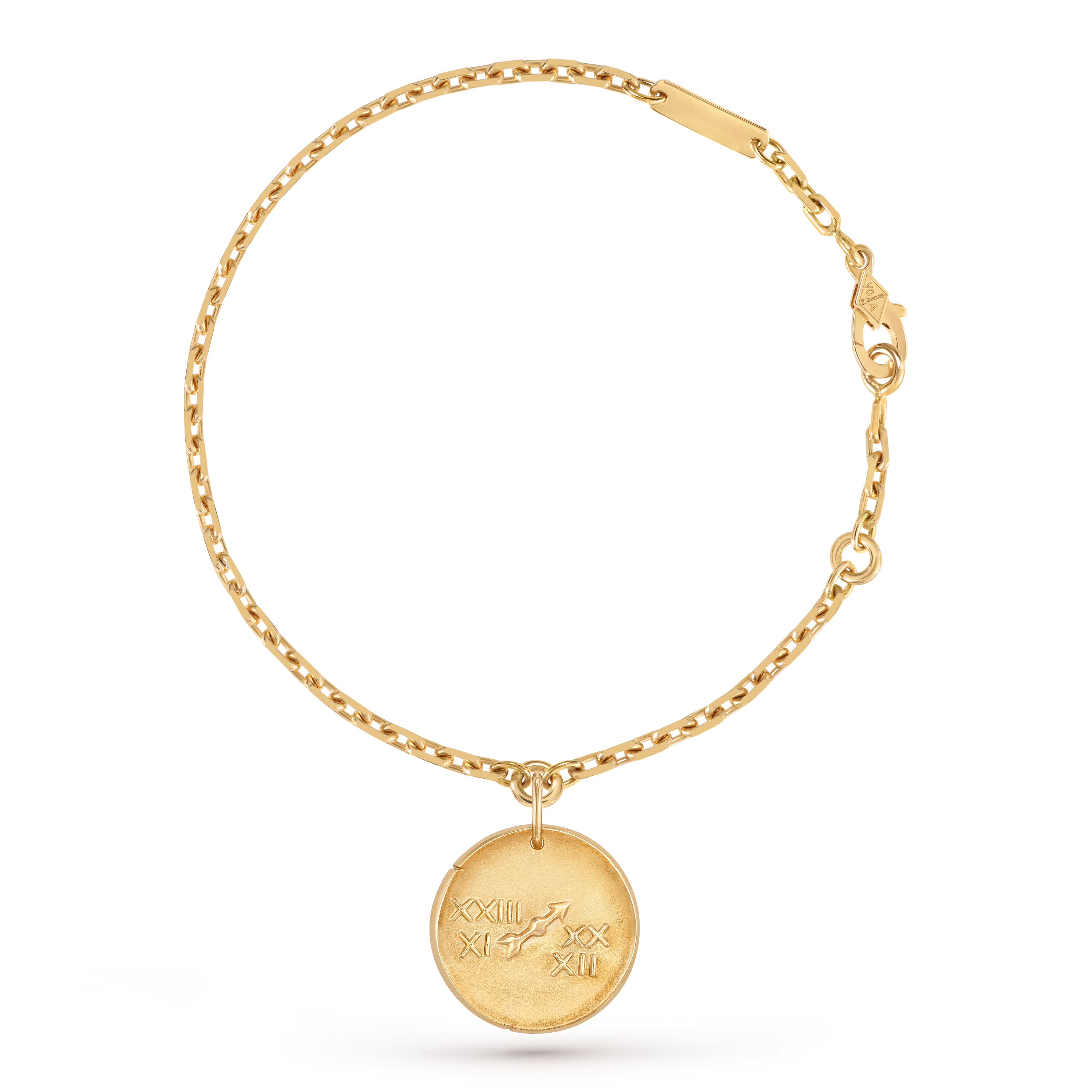 Van Cleef & Arpels Zodiaque Collection Sagittarius Gold Bracelet